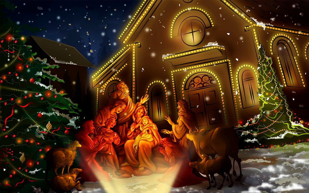 A Magia das Imagens Natalinas: Celebrando o Natal com Cores e Luzes