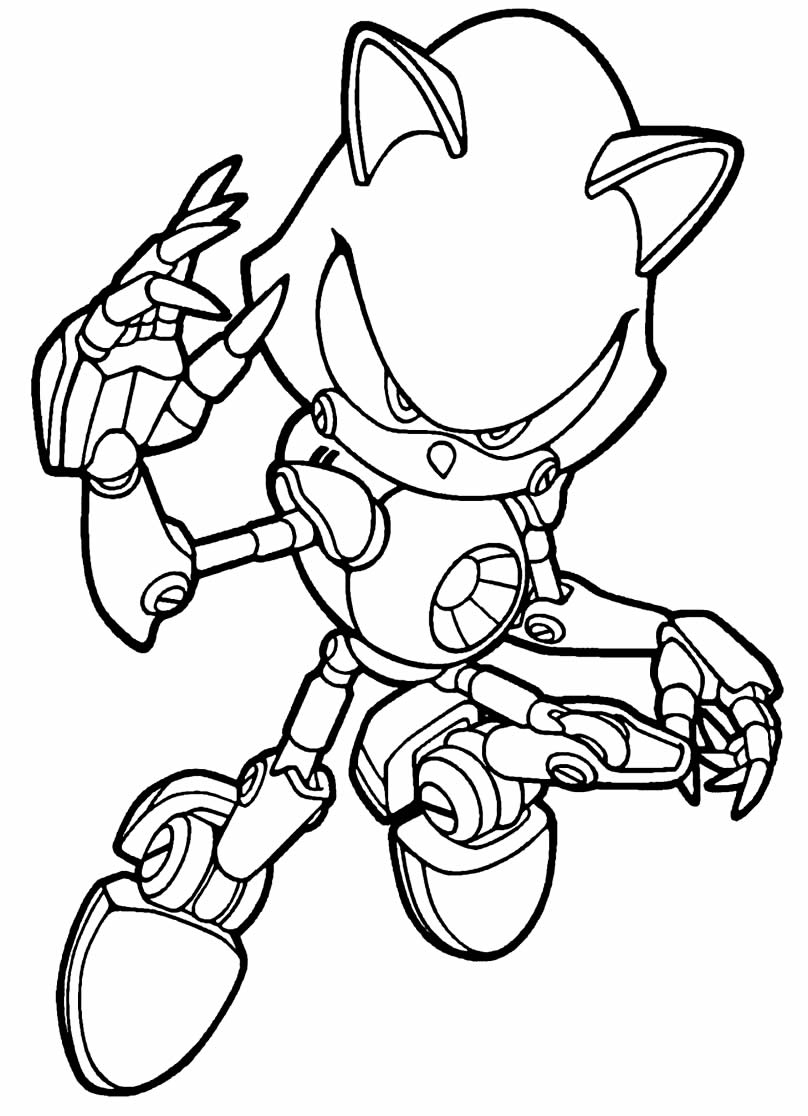 Desenho de Sonic the Hedgehog de Sonic 2 - O Filme para colorir