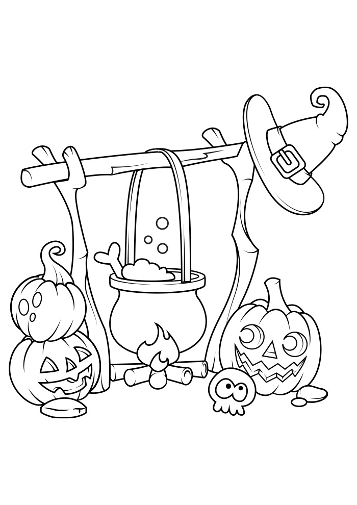 Desenhos de halloween, Desenhos de halloween assustadoras, Halloween