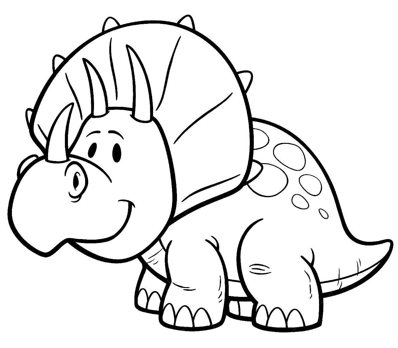 Dinossauro baby para colorir - Imprimir Desenhos
