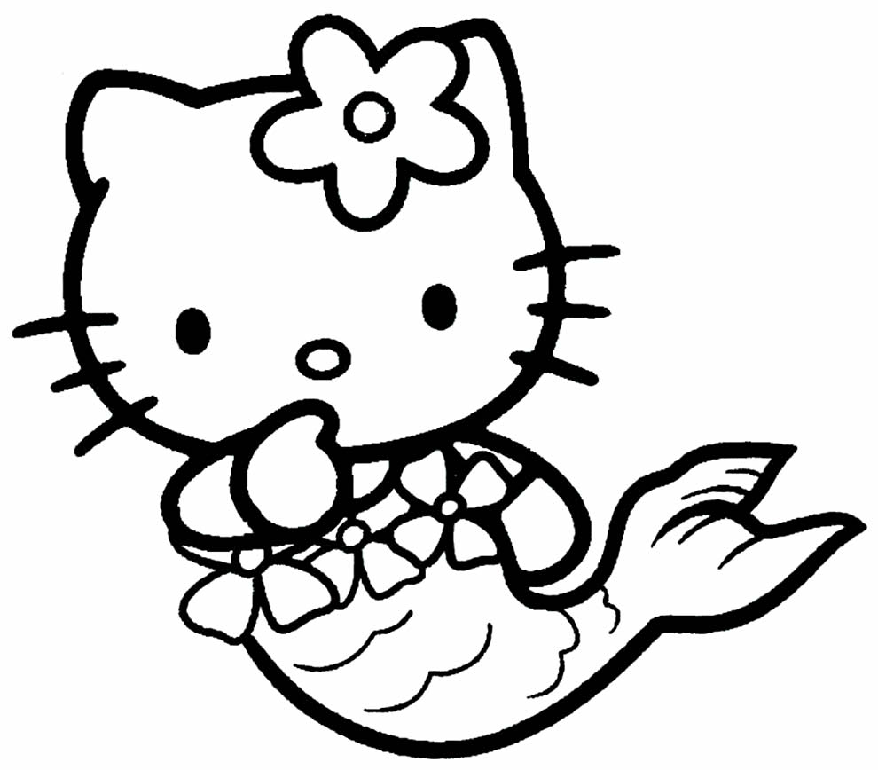 Hello Kitty como desenhar e colorir 