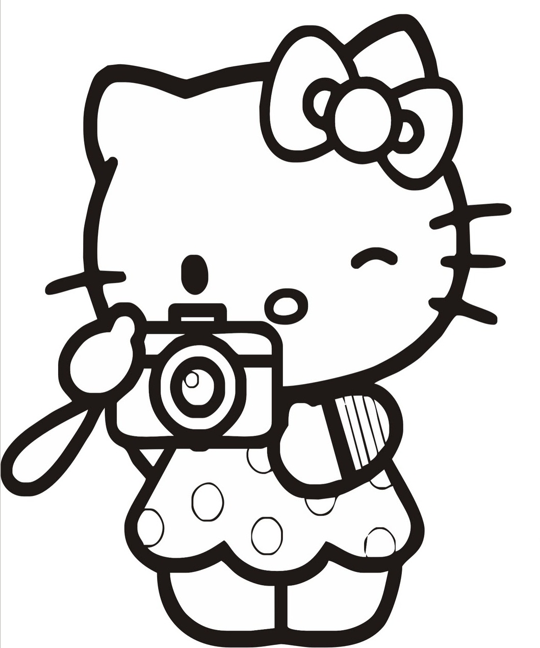 Explorando a Criatividade com Desenhos para Colorir: Hello Kitty