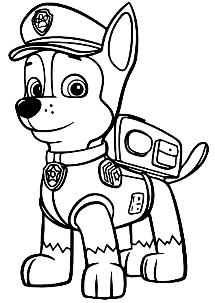 Diversão Garantida: Desenhos para Colorir da Patrulha Canina para Crianças