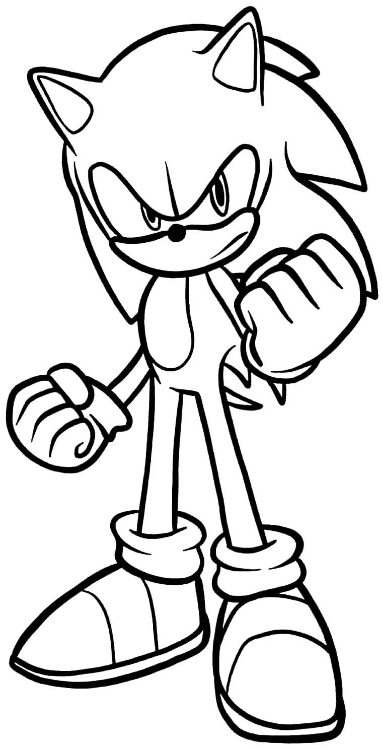 Desenhos do Sonic para Colorir: Transforme Sua Imaginação em Alta Velocidade!