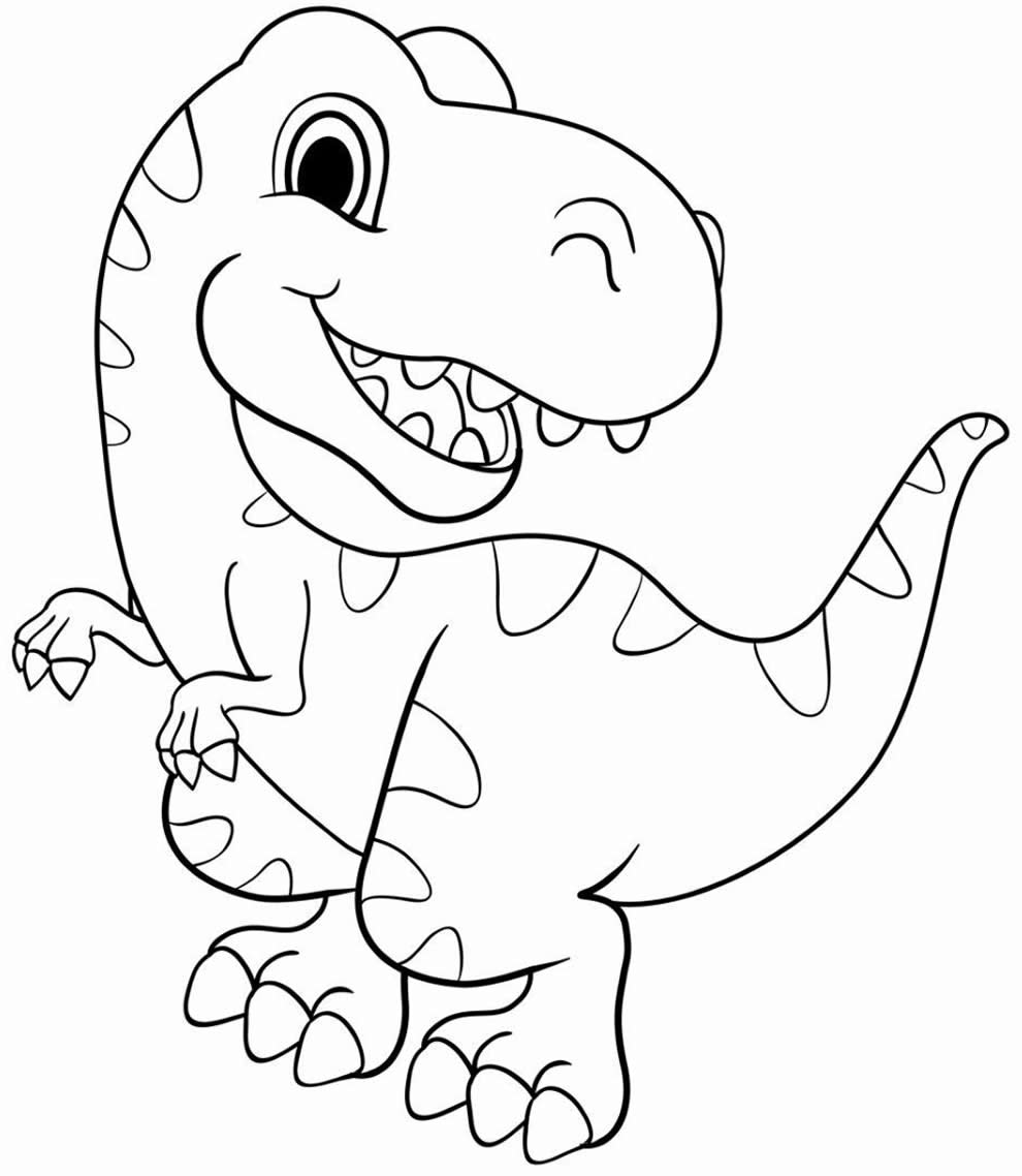 Explorando o Mundo dos Dinossauros: Desenhos Prontos para Ganhar Cores!