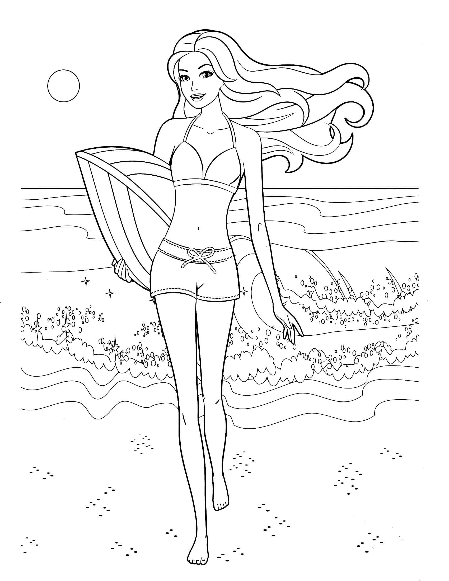 Pin by Марина on Barbie coloring book  Barbie coloring, Barbie coloring  pages, Disney coloring pages printables