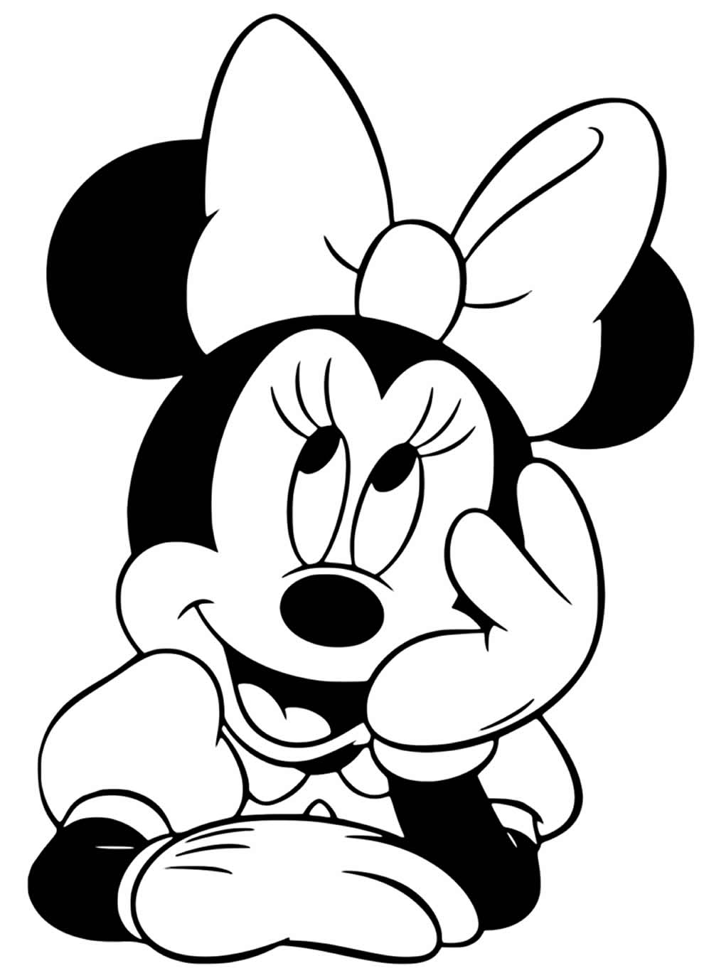Desenhos da Minnie para Colorir: Encante-se com a Magia do Universo Disney
