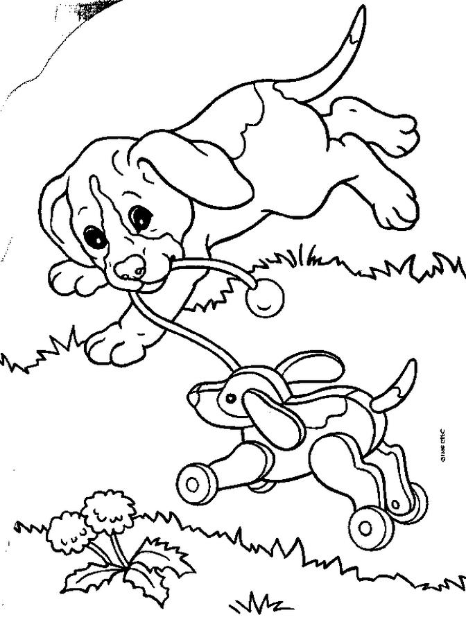 Cachorrinho Encantador: Diversão Colorida para os Pequenos Artistas