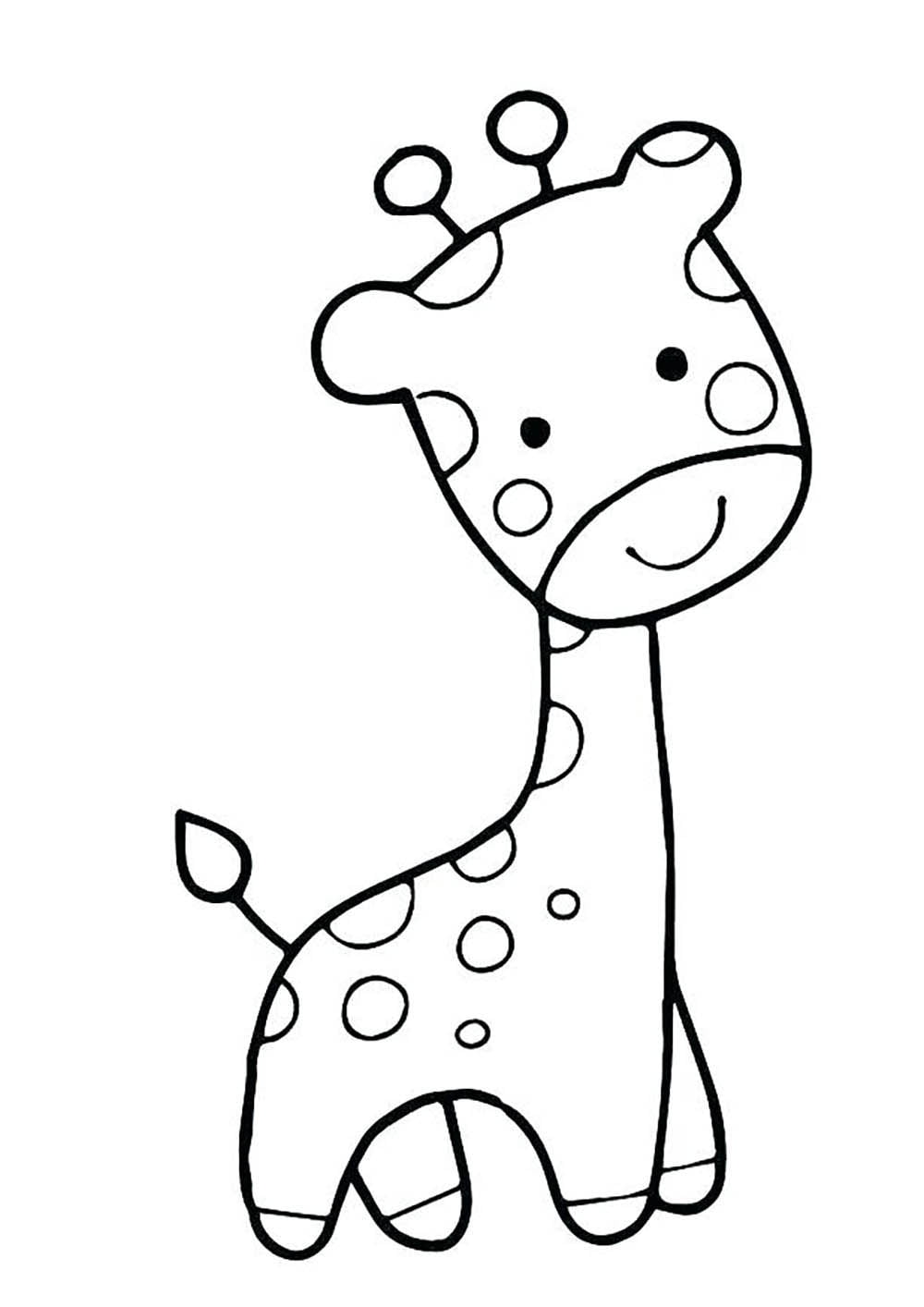 Desenhos de Girafa para Colorir: Encante-se com a Magia das Cores na Savana