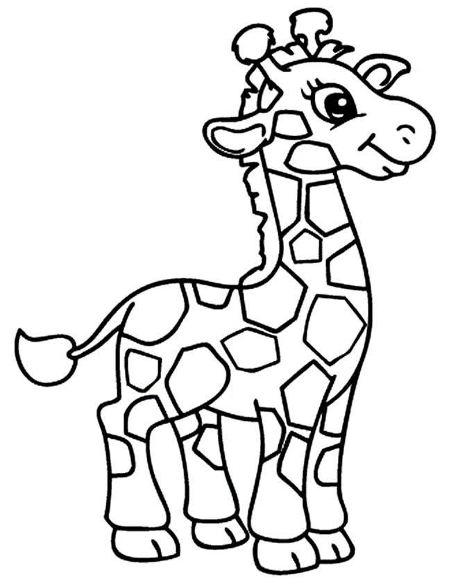 Girafas Encantadoras: Desenhos para Colorir e Expressar a Sua Arte
