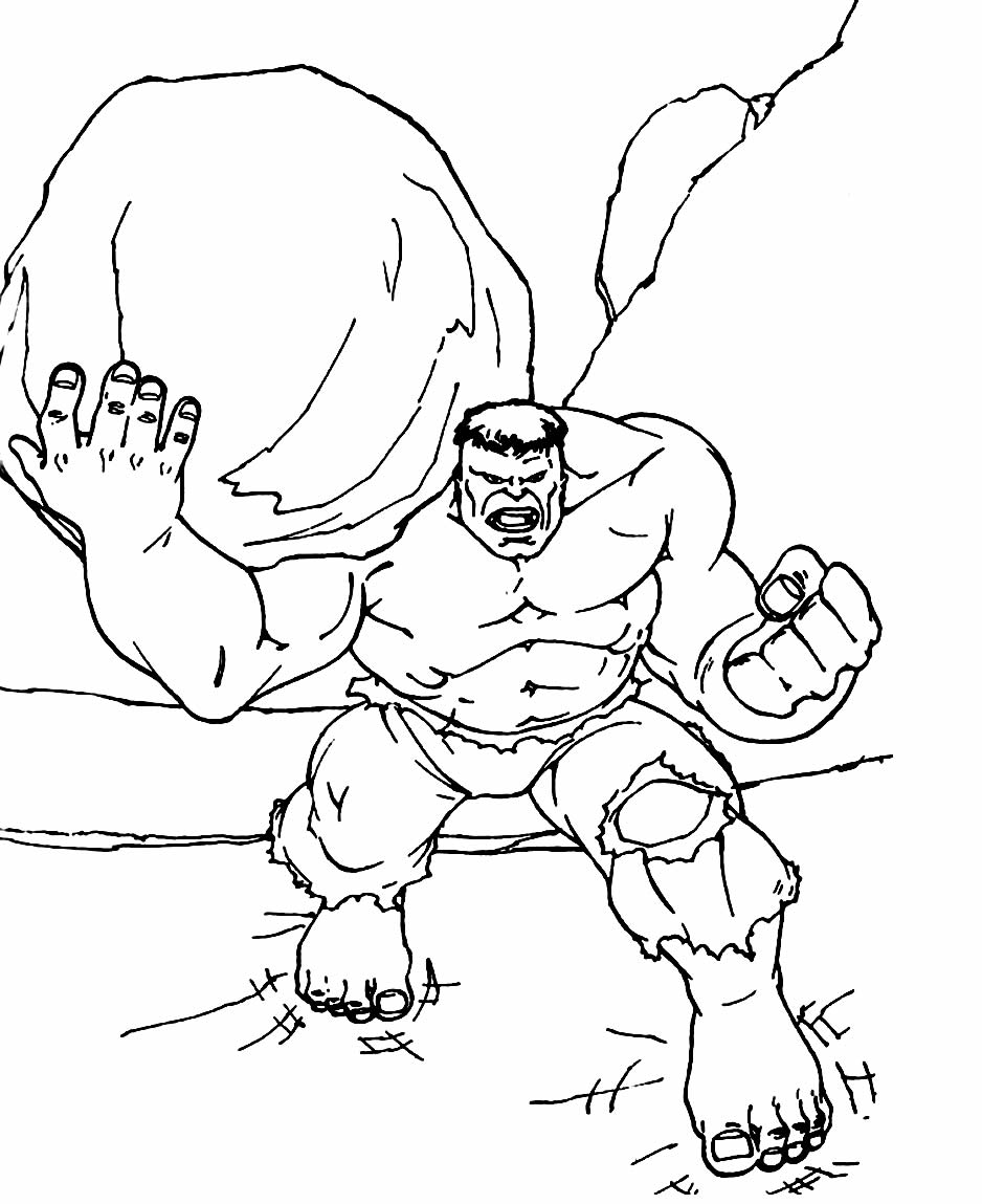 Hulk: Liberte Sua Criatividade com Desenhos para Colorir