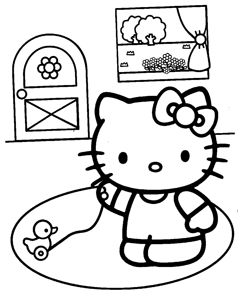 Desenhos da Hello Kitty para Pintar: Uma Jornada de Cores e Criatividade