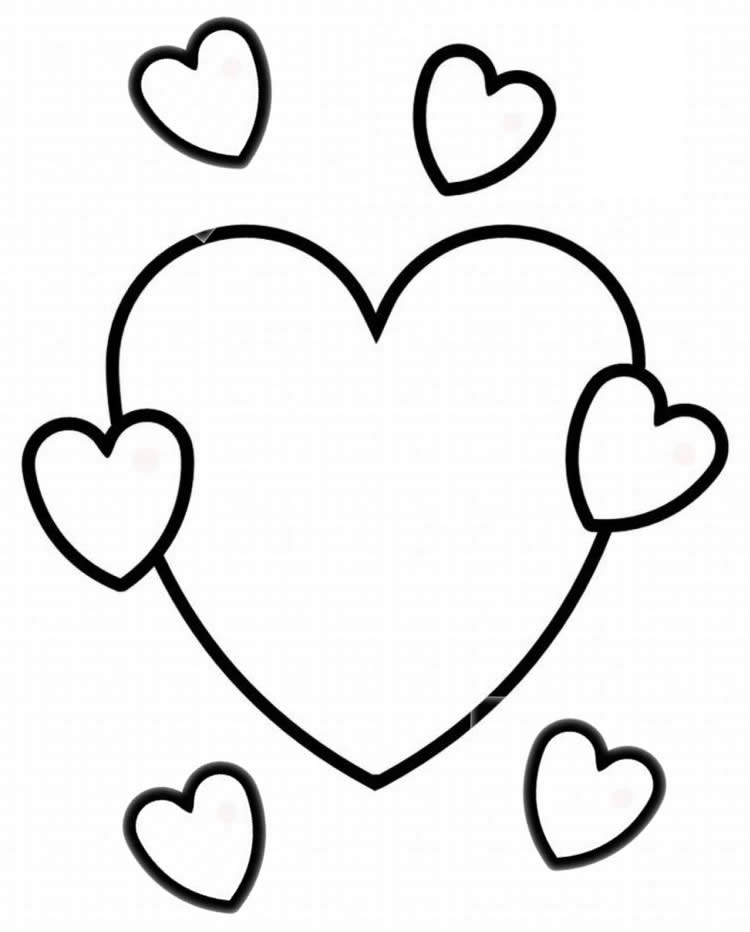 Desenhos de Coração para Colorir: Expressando Emoções com Cores