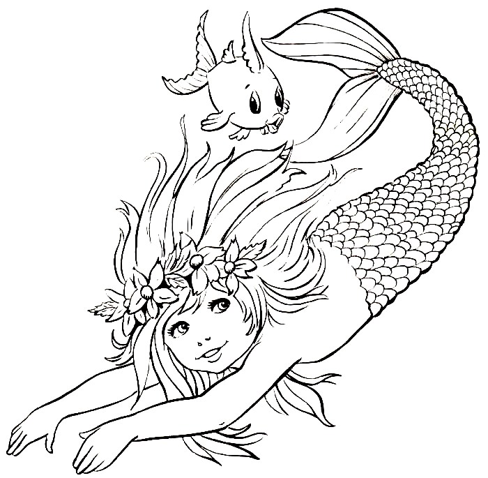 Sereias Encantadoras: Desenhos para Colorir e Dar Vida ao Mundo Subaquático