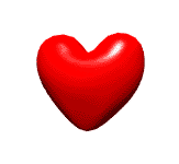 Sinta o Amor: Gif de Coração Pulsante para Emocionar!